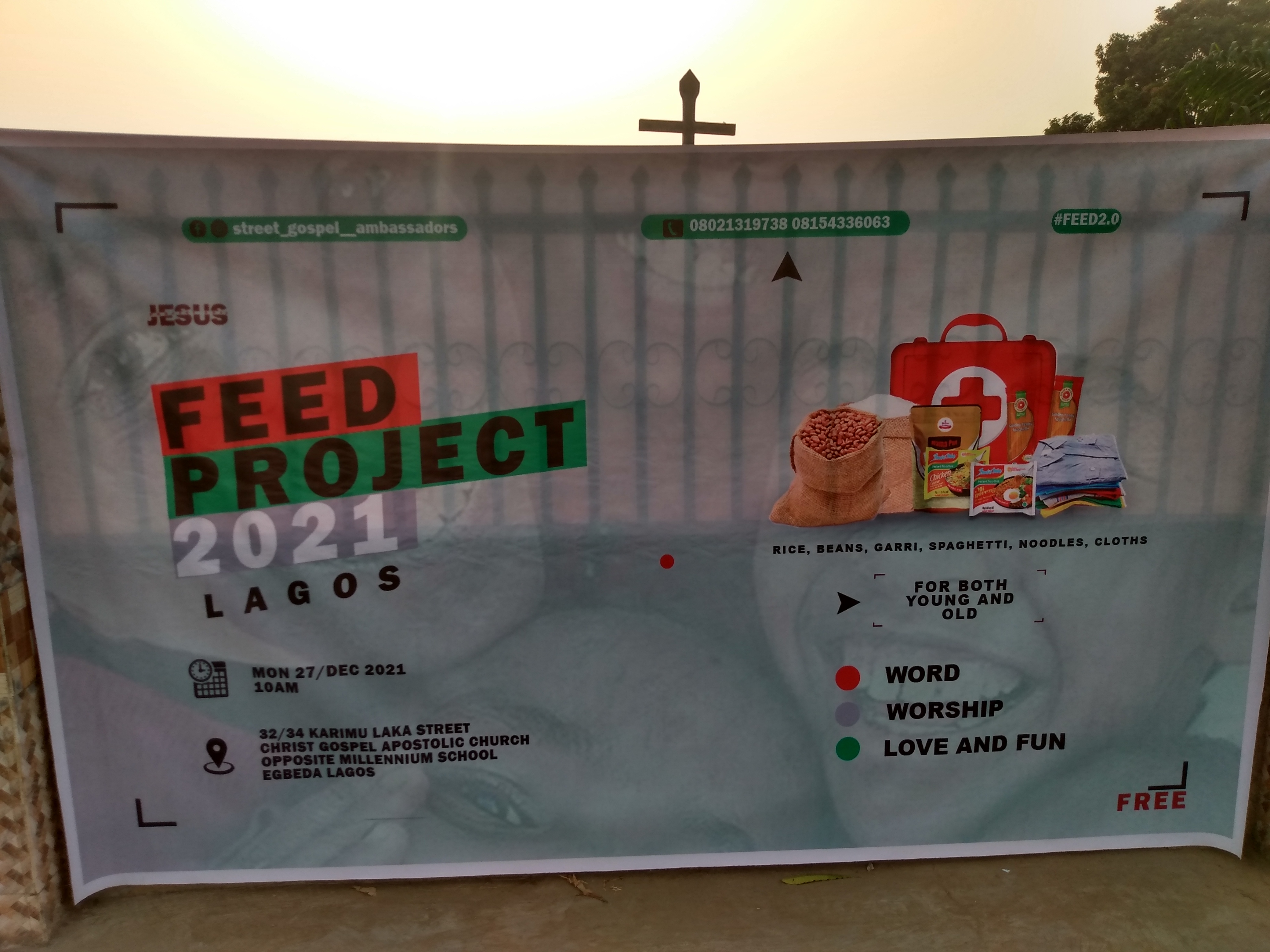 FEED PROJECT community outreach archive photo 07, 2021